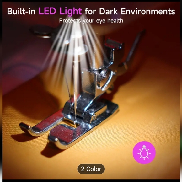 Sewing Machine Purple And White - Picture 8 of 8